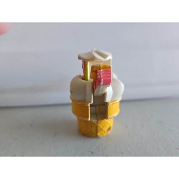 McDonalds Changeables Robot Ice Cream Cone Happy Meal Toys 1988 Vintage 80s VTG - Picture 4 of 5